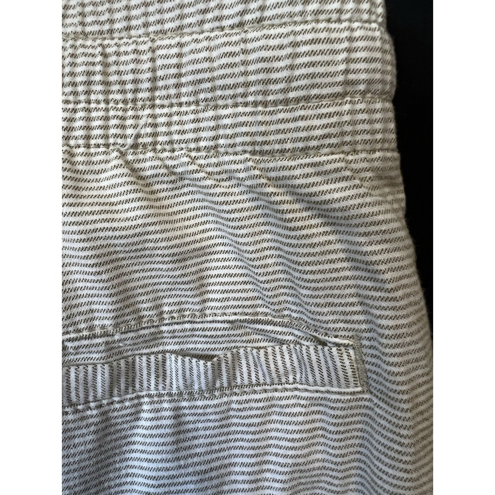 OLD NAVY Mens Size L Khaki Striped Casual‎ Summer Shorts Preppy Y2K
